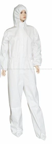 Tute protettive monouso PE+PP (SENZA cucitura nastrata)