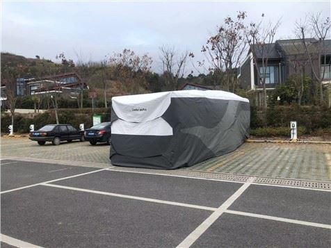 Dupont Tyvek Tessuto RV Cover Flying Dove Design